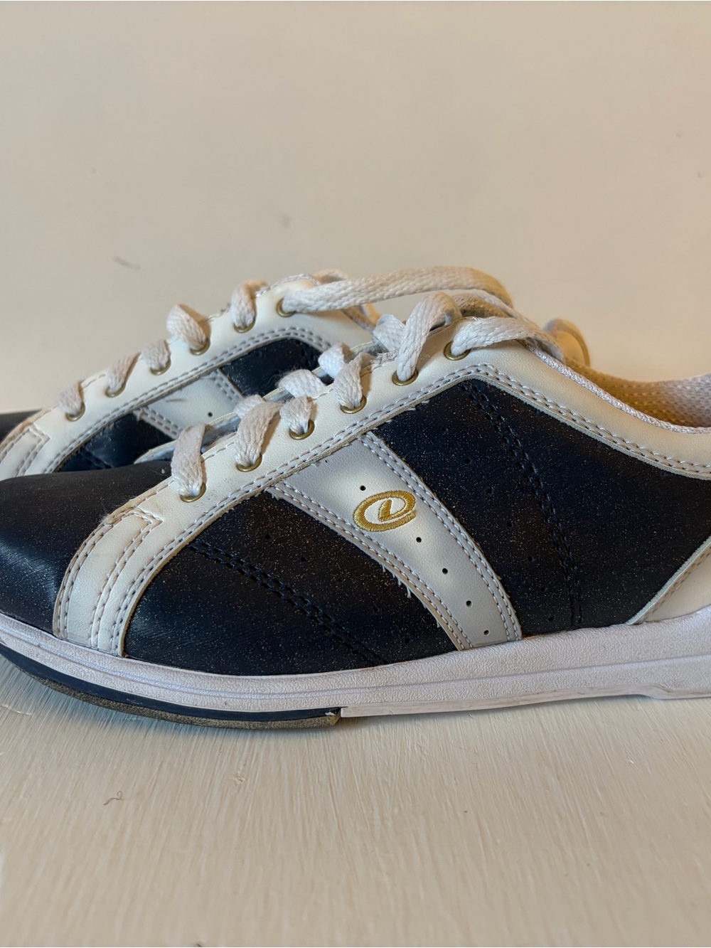 Dexter Navy and White Athletic Sneakers